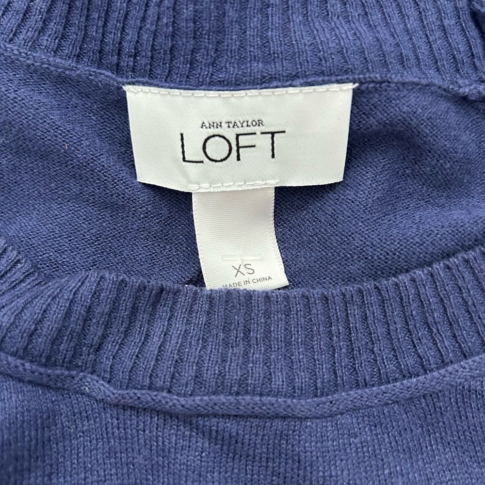 Loft Beaded Shoulder Sweater - Picture 6 of 8